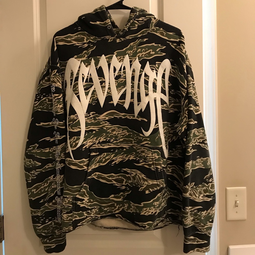 Revenge Tiger Camo Hoodie